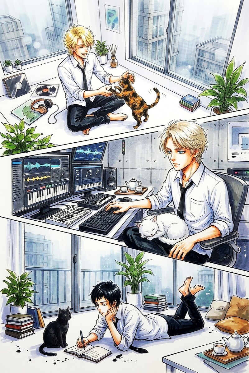 Mit Katzen II