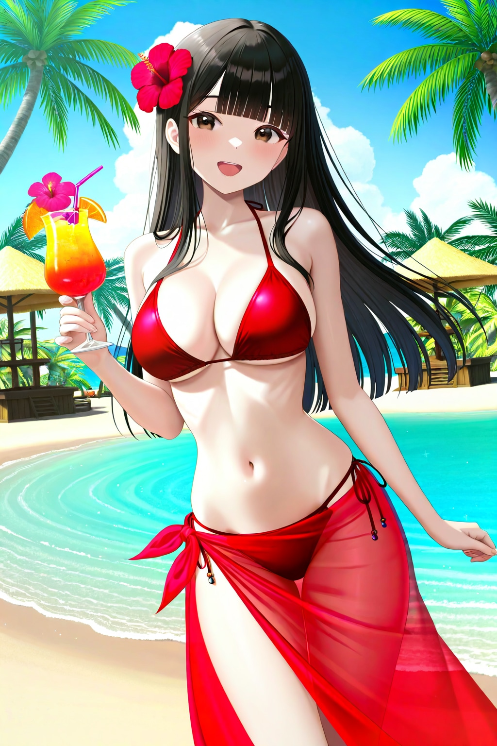 サキちゃんとリゾート