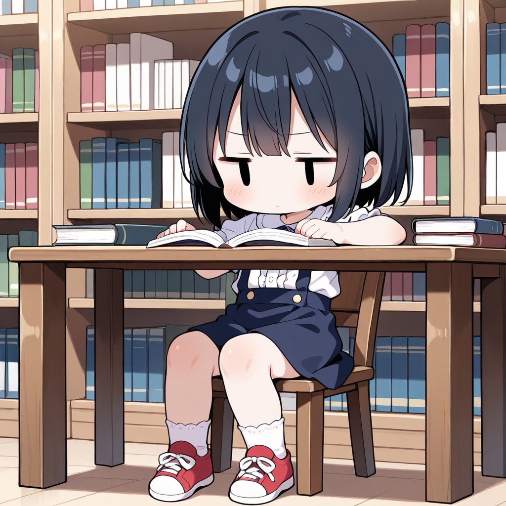 図書館で読書してみる