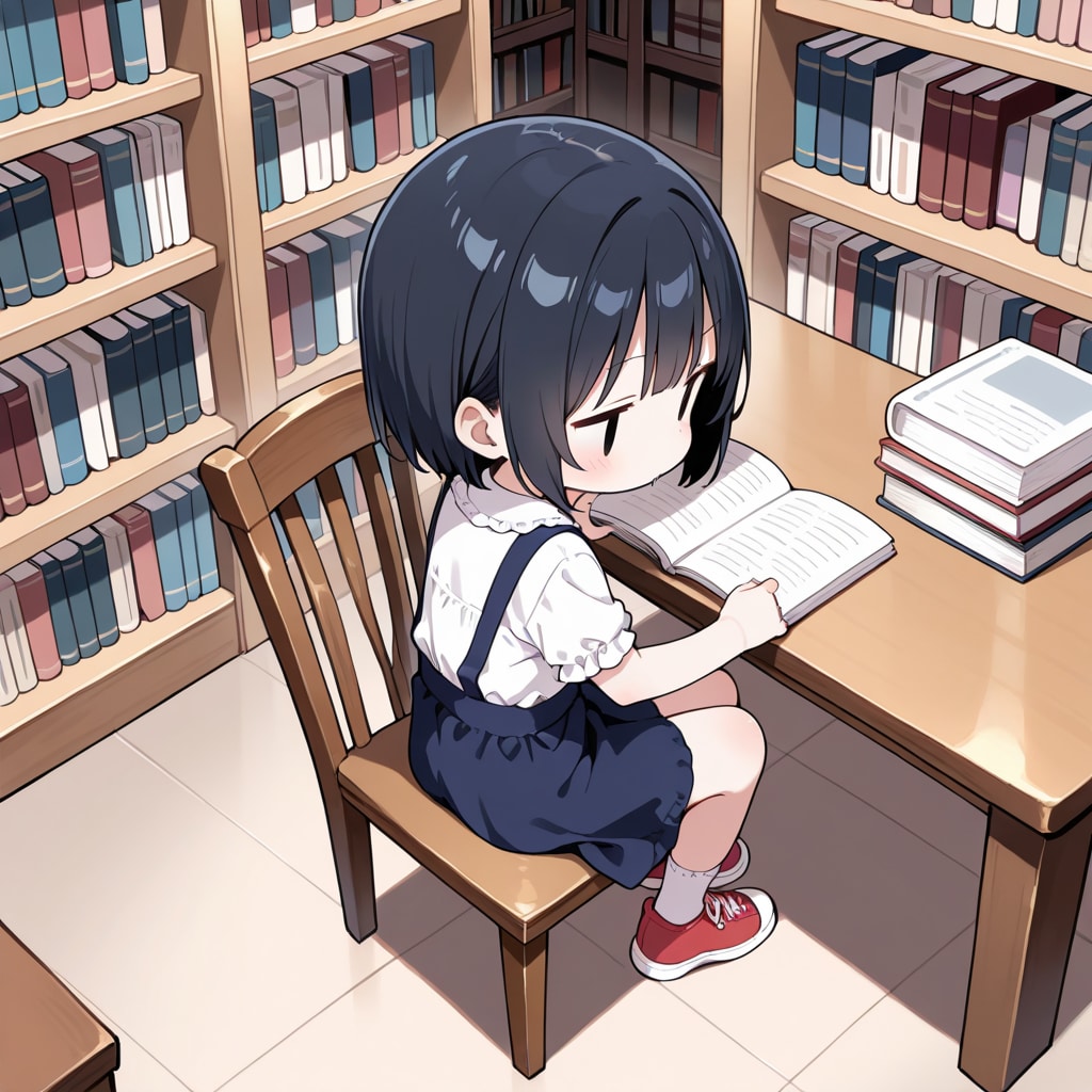 図書館で読書してみる