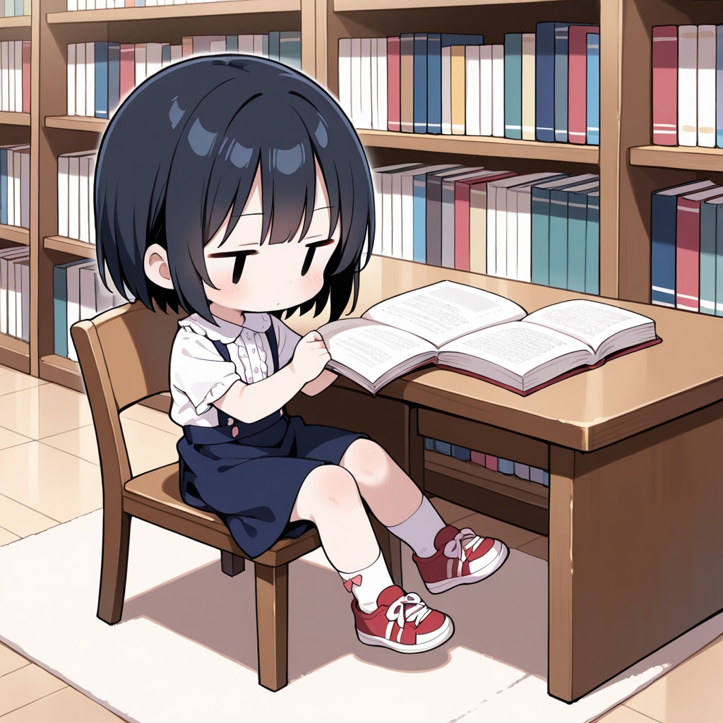 図書館で読書してみる