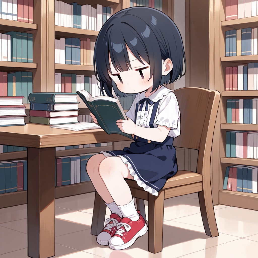 図書館で読書してみる