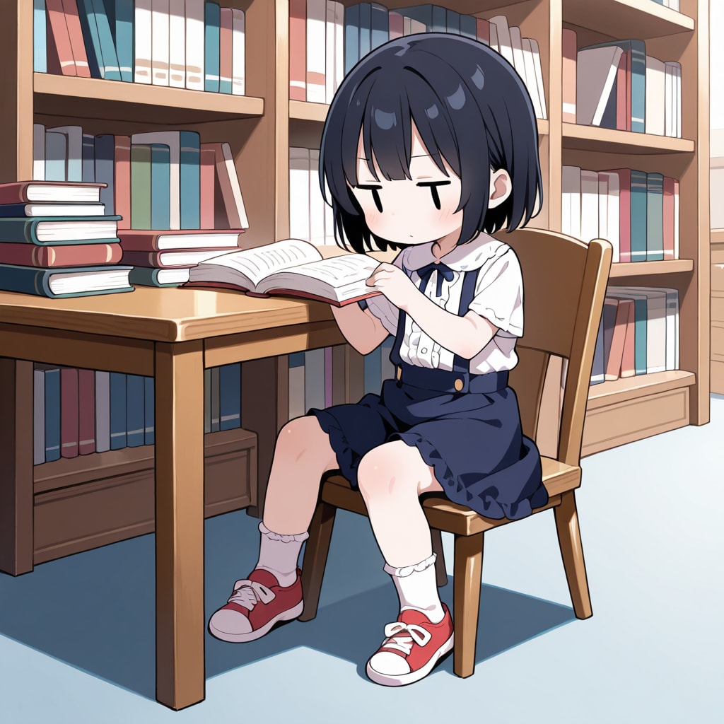 図書館で読書してみる