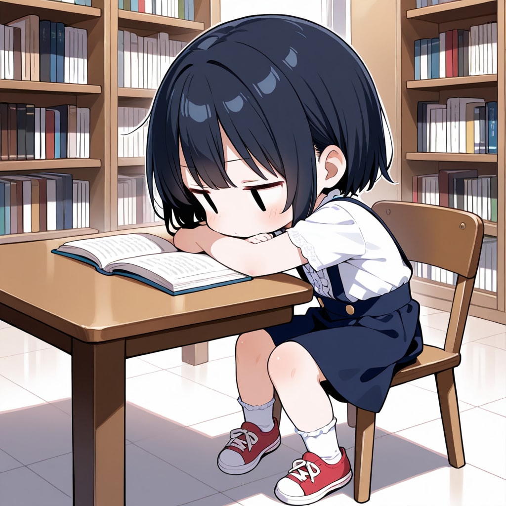 図書館で読書してみる