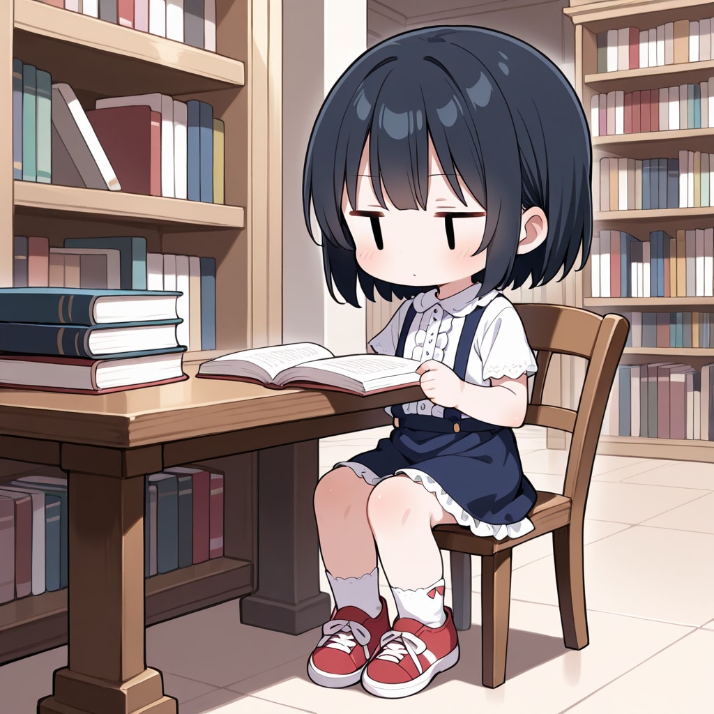 図書館で読書してみる