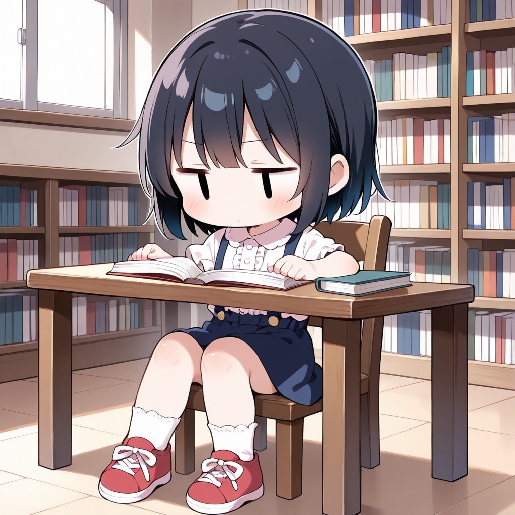 図書館で読書してみる