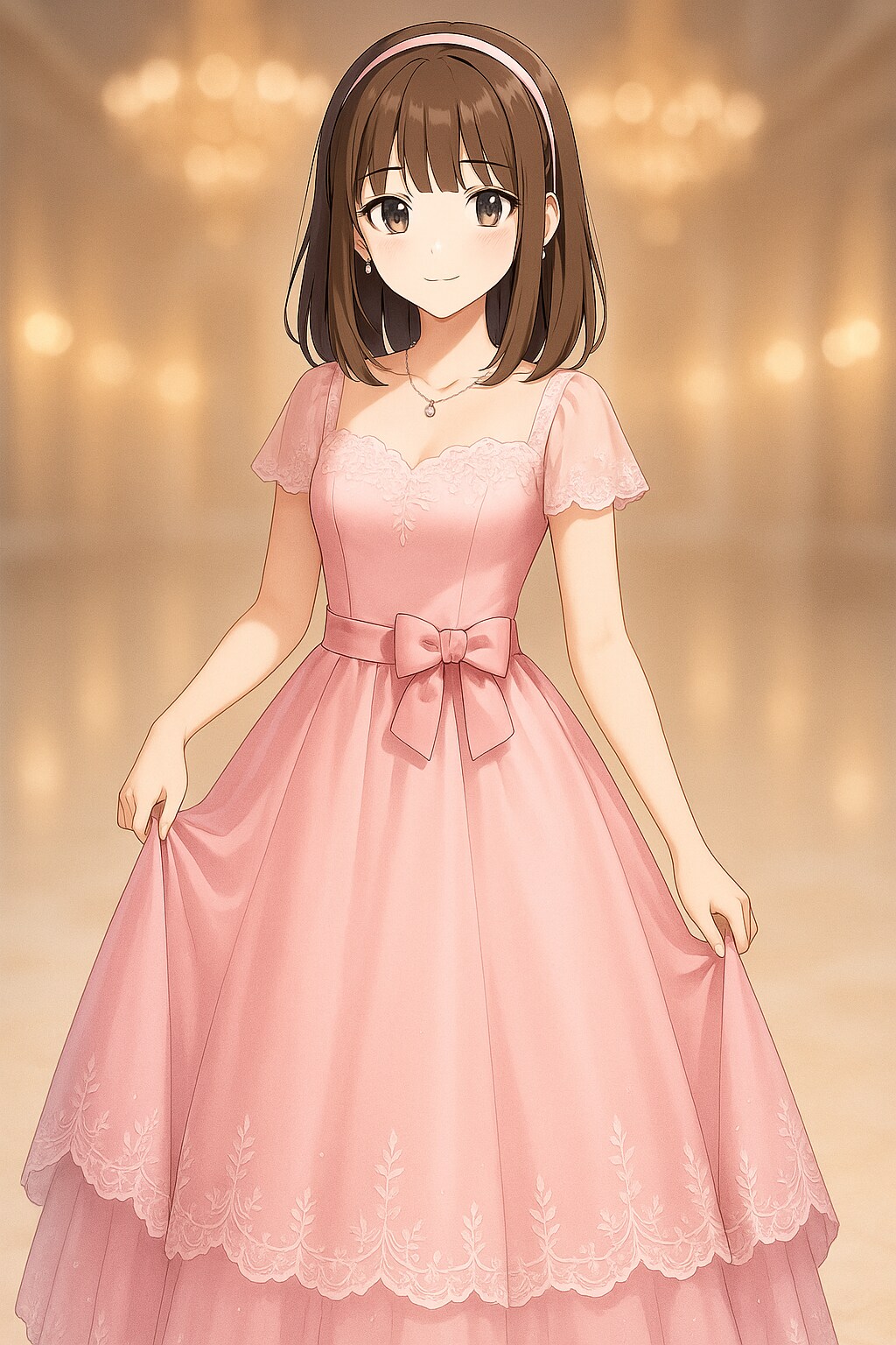 ドレスの少女