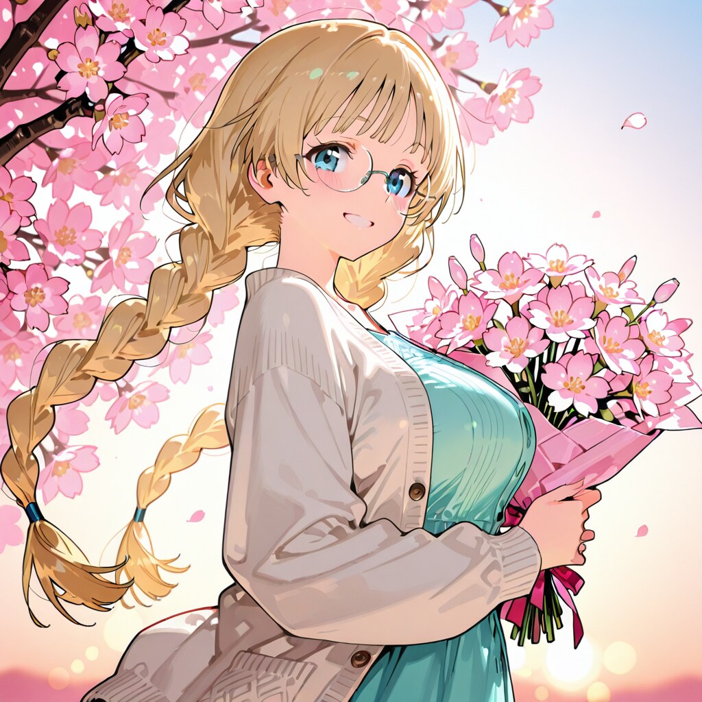 ナオと花束 | の人気AIイラスト・グラビア