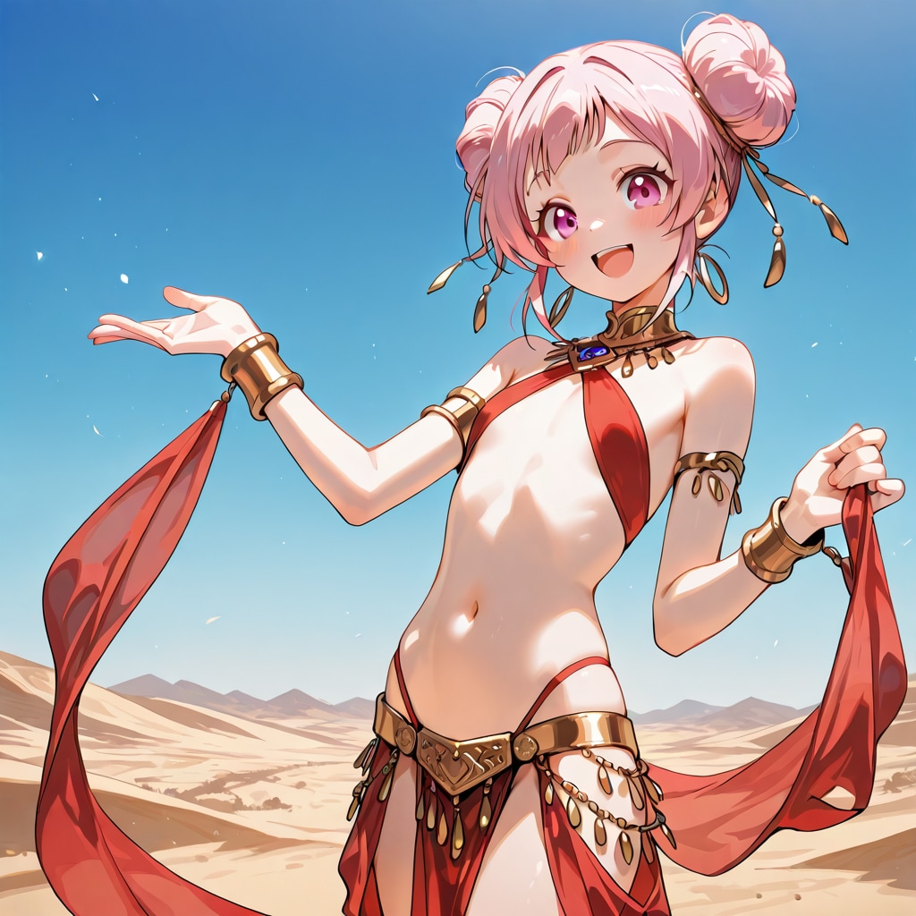 踊り子の女の子