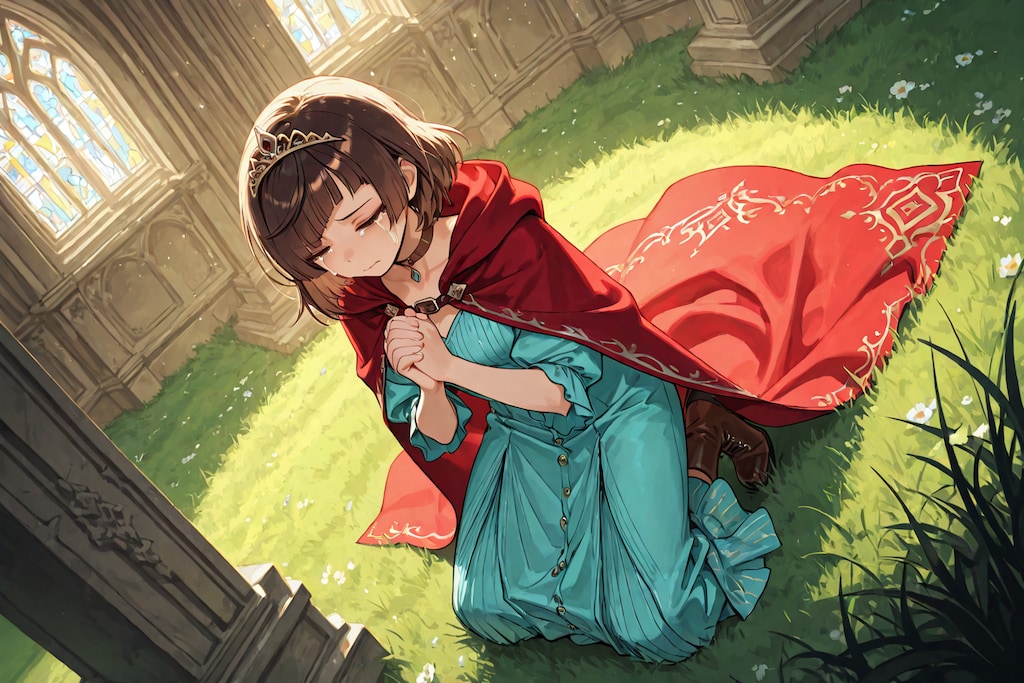 残念美人な敗戦国の姫騎士の祈り(懺悔)、リトライ版
