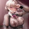 催眠で発情を隠せてる気になってるおまぬけ女執事 9枚目