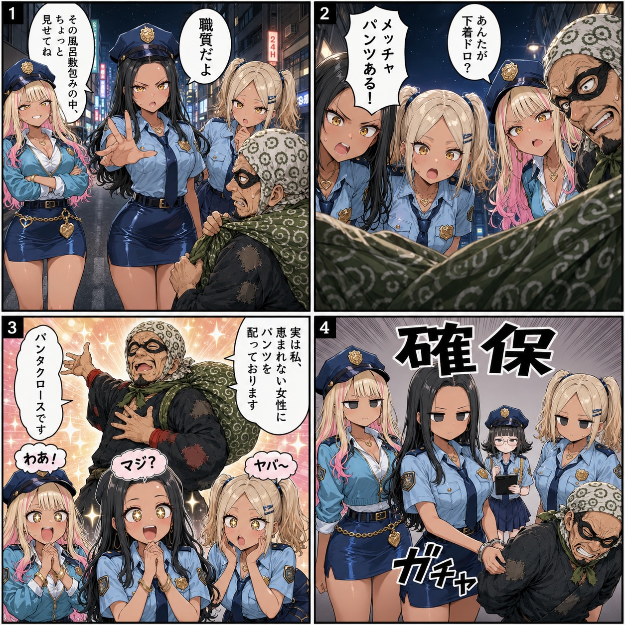 パンタクロースがやってきた！