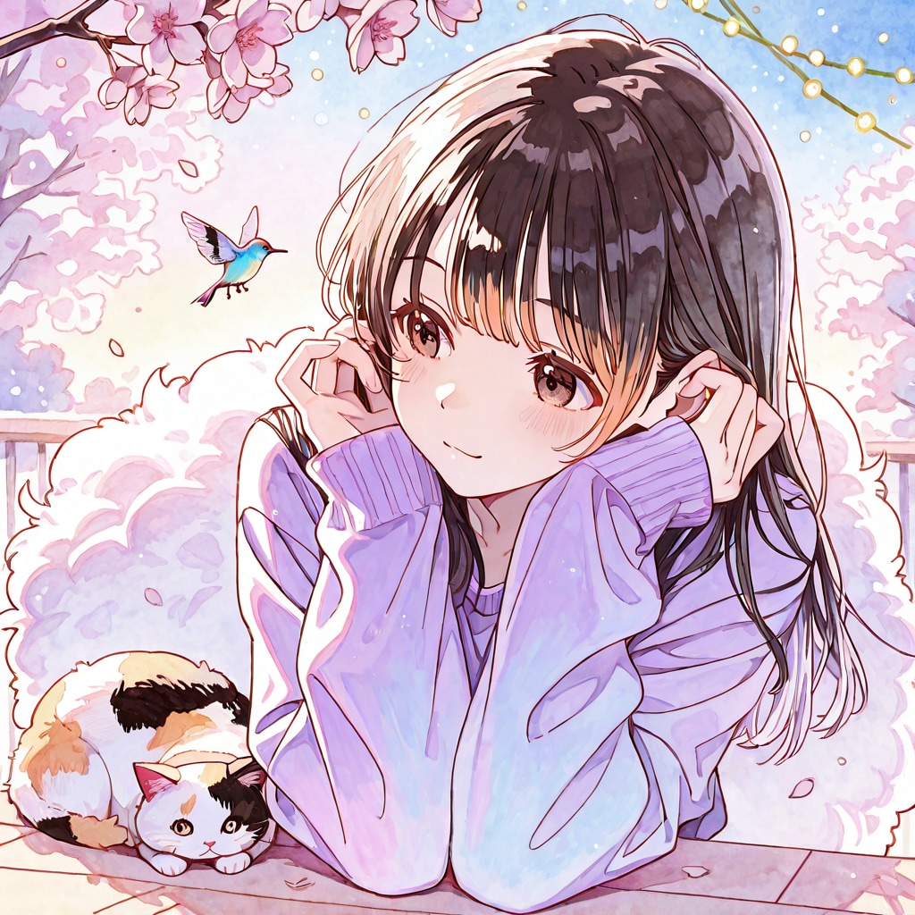 おはよう三毛殿（２２）BONSAI | の人気AIイラスト・グラビア
