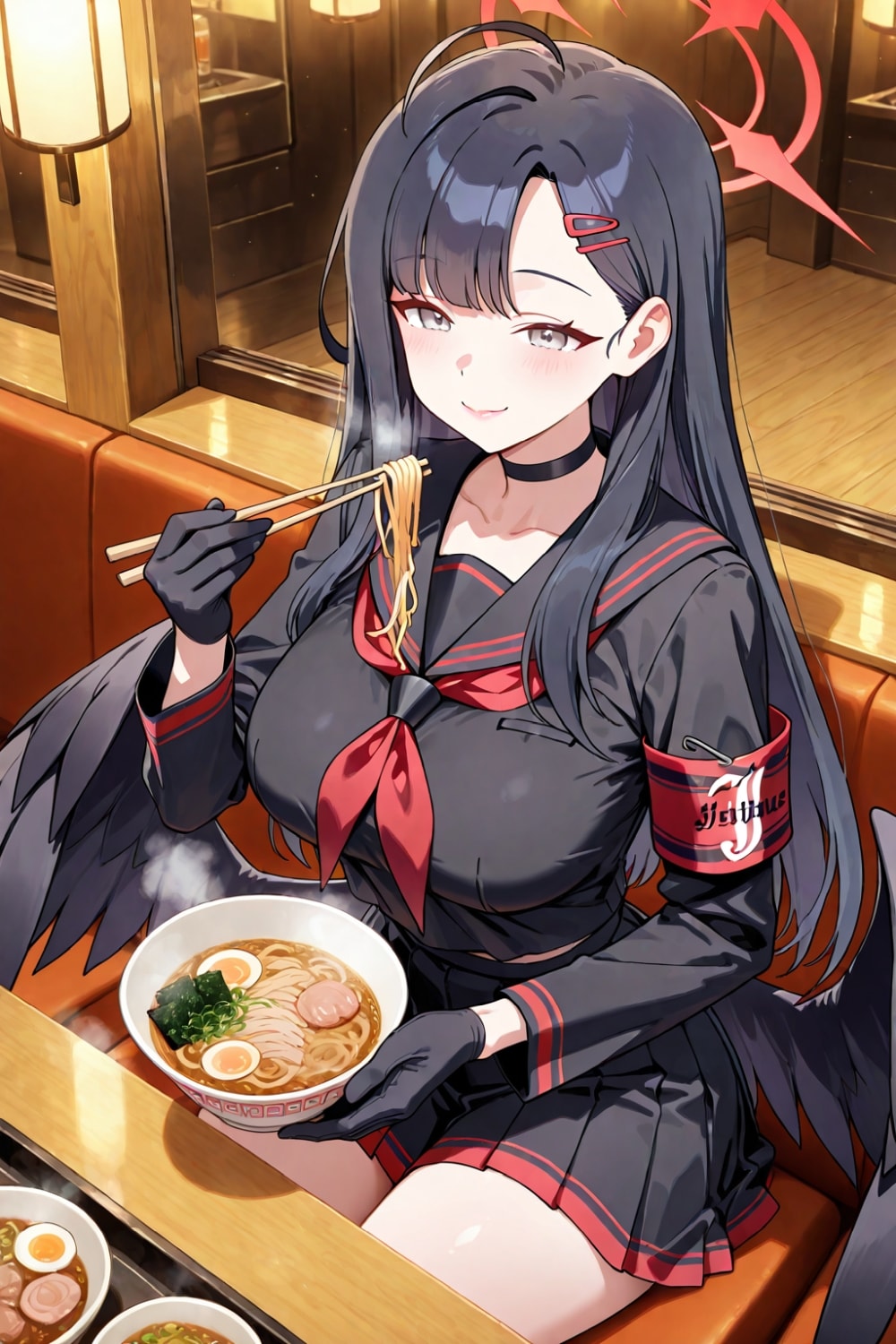 天使＆堕天使コスプレ翼の人妻 | の人気AIイラスト・グラビア