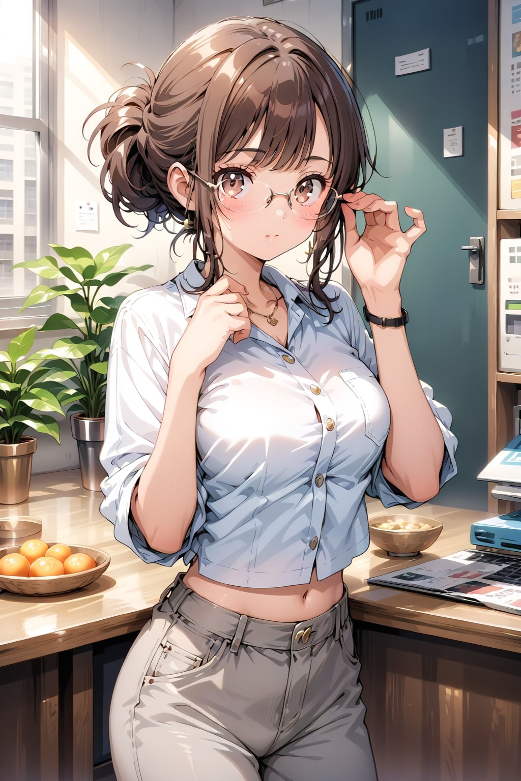 今日の眼鏡っ娘　8/10