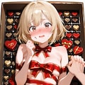 あの・・チョコと私・・貰ってくれませんか？ 2枚目