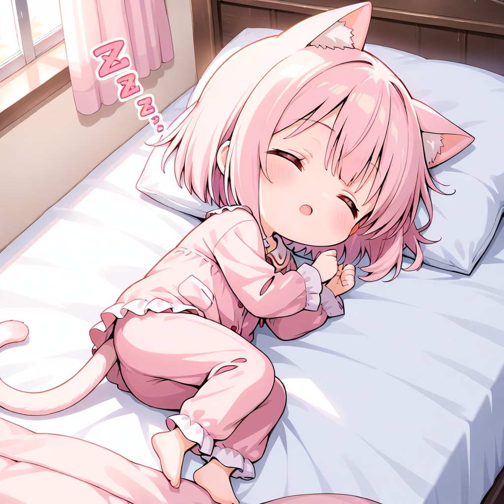 おはようにゃん・・・？
