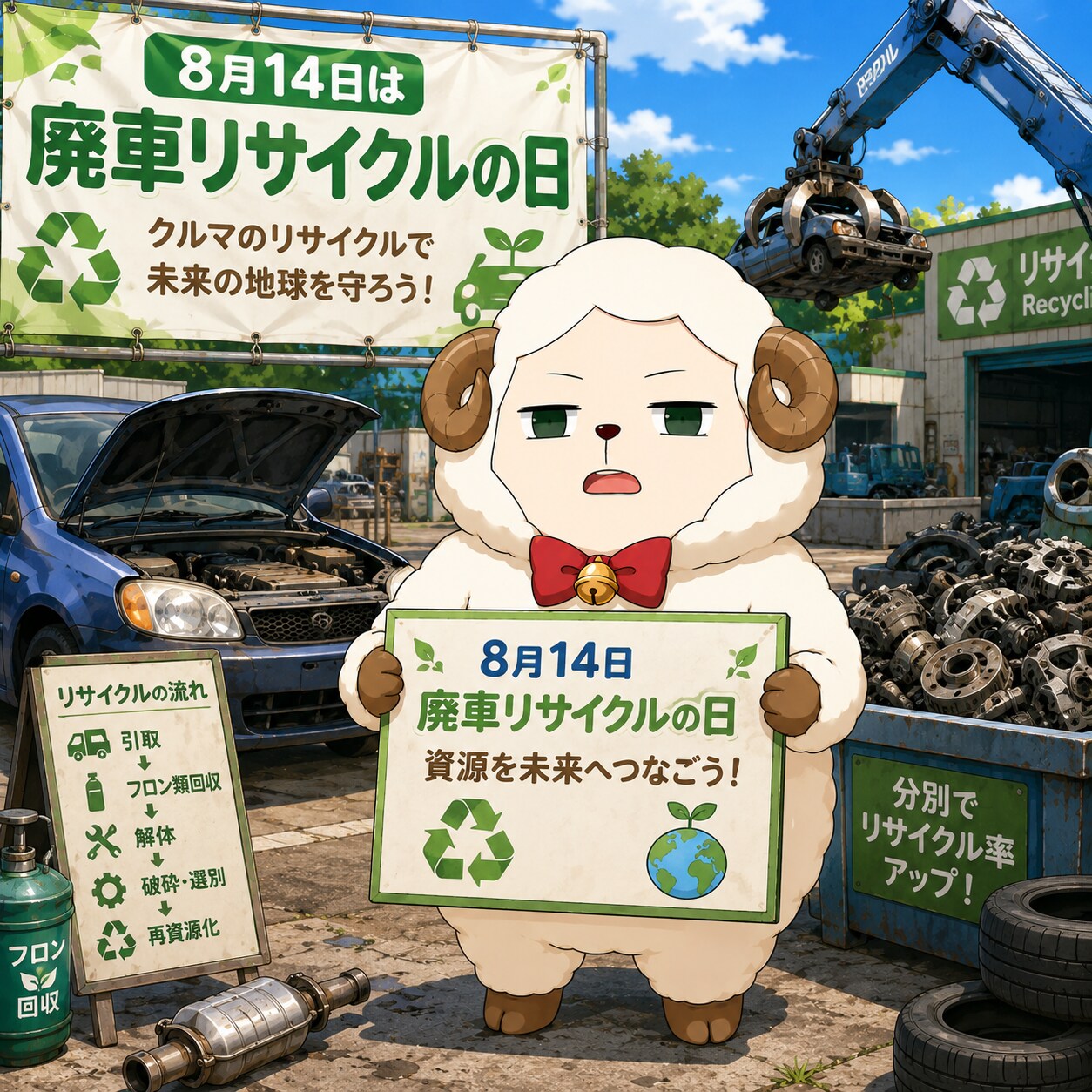8/14 今日のヒツジ | の人気AIイラスト・グラビア