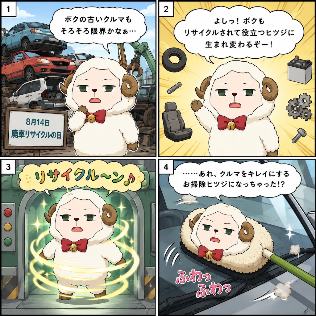 8/14 今日のヒツジ