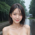 雨に打たれて 3枚目