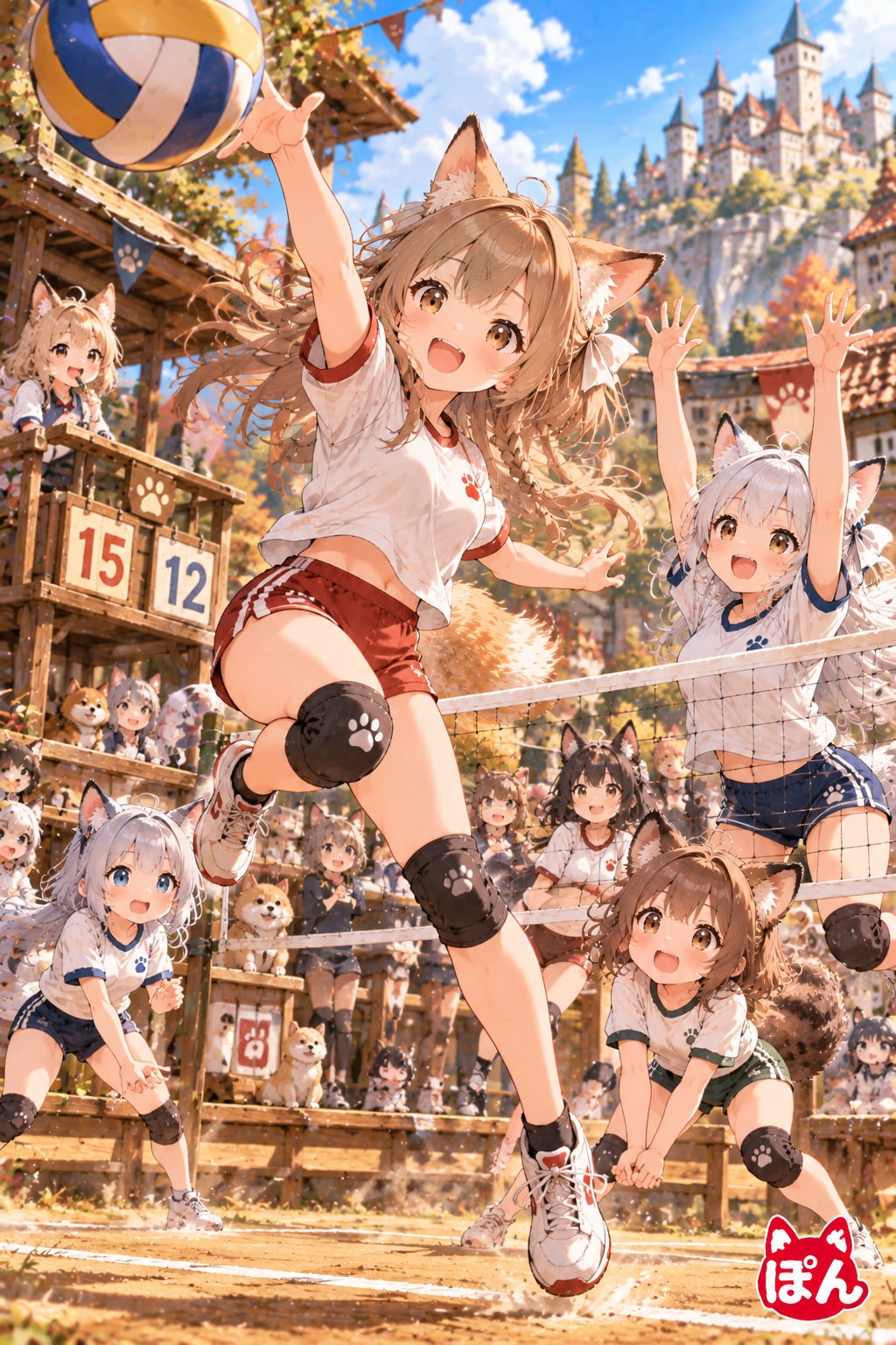 ケモミミ運動会