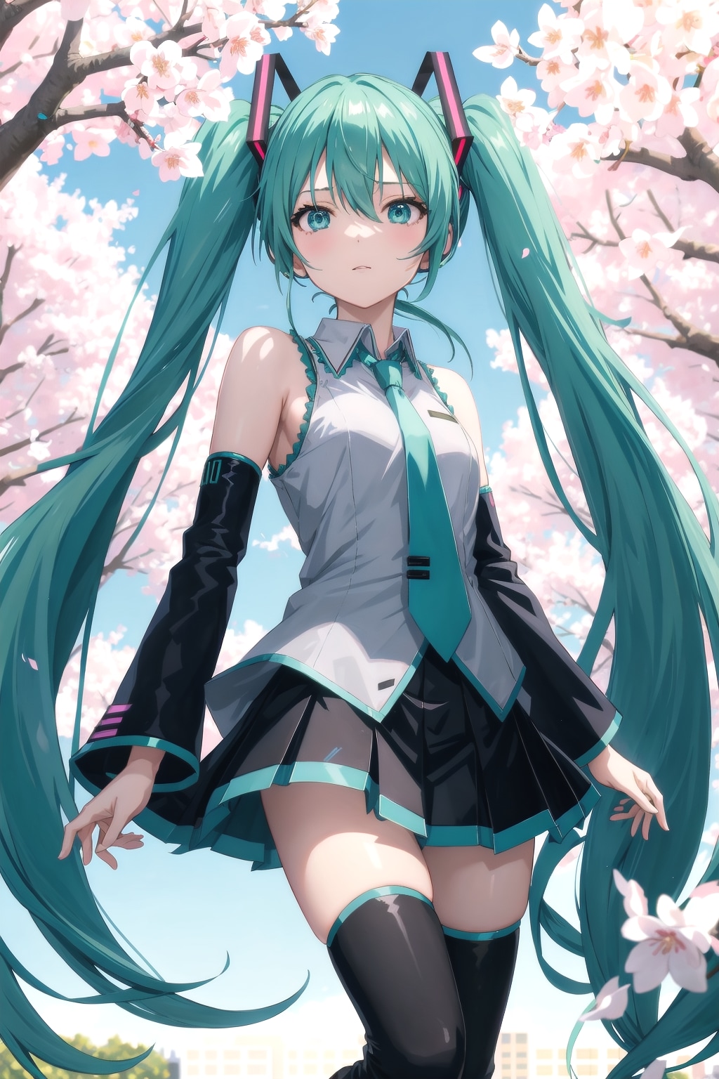 決意のミクさん