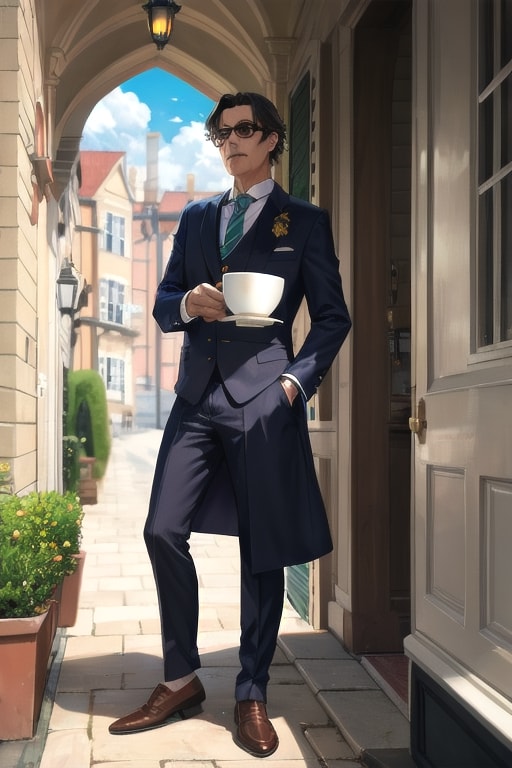 クレセント・テラスの男
