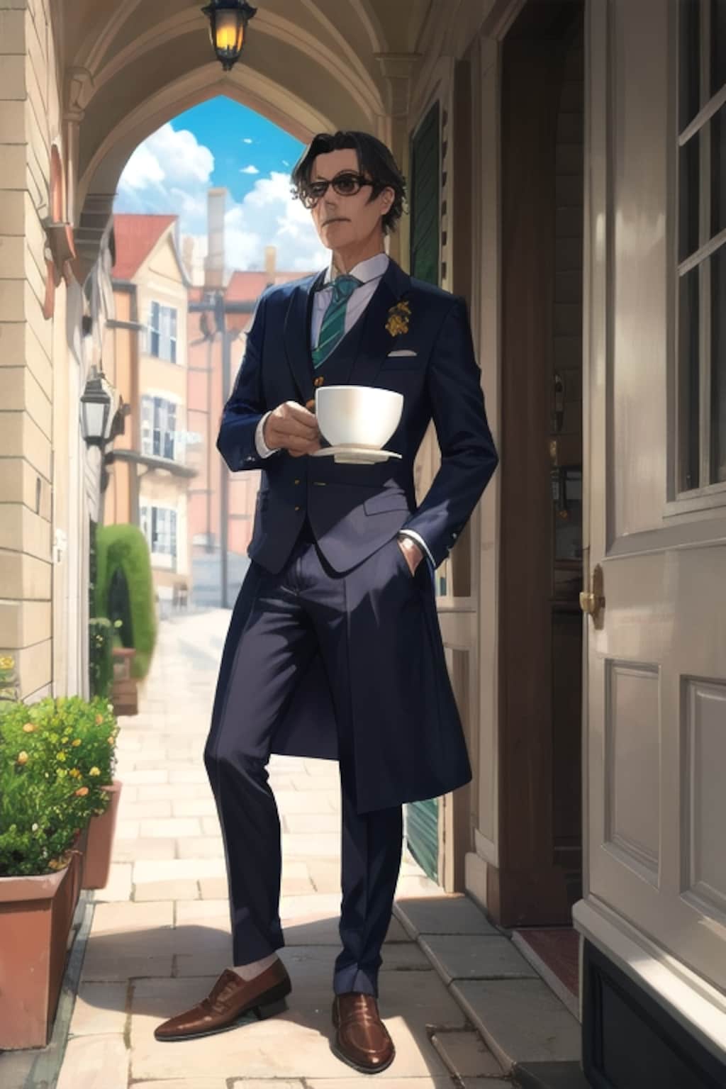 クレセント・テラスの男