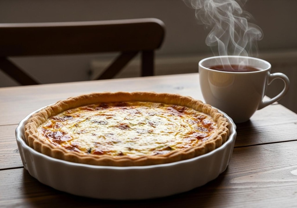 デザートのお化けシェフ御手製キッシュ