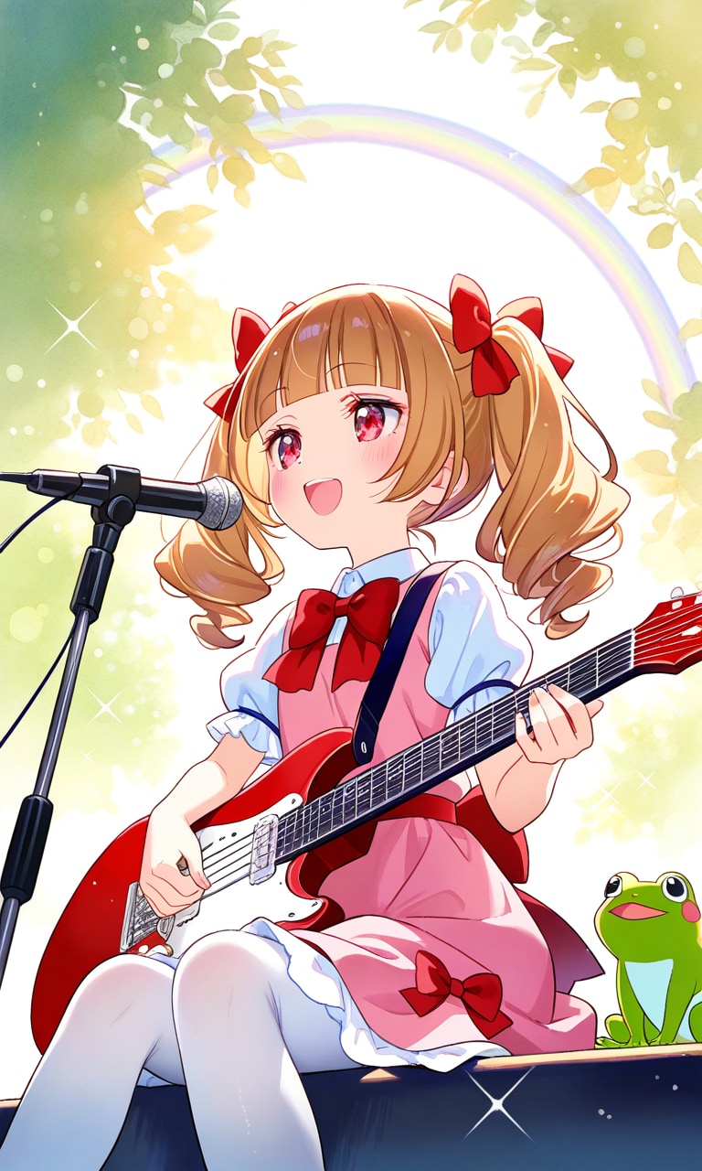 雨上がりソング🎸愛崎えみる。 | の人気AIイラスト・グラビア