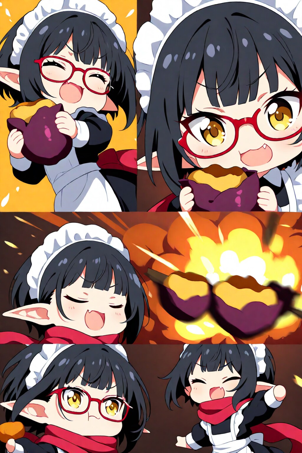 焼き芋とイズミちゃん