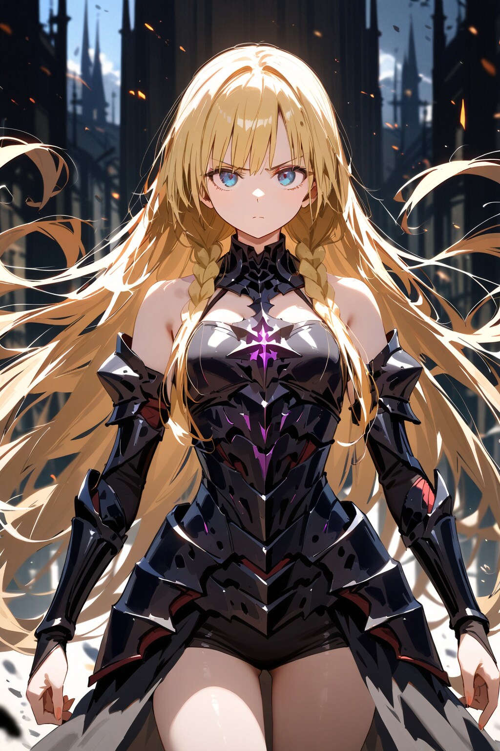 ダークナイト♀ | の人気AIイラスト・グラビア