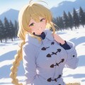 雪景色とレイメ姉さん♪ 6枚目
