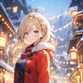 雪景色とレイメ姉さん♪ 9枚目