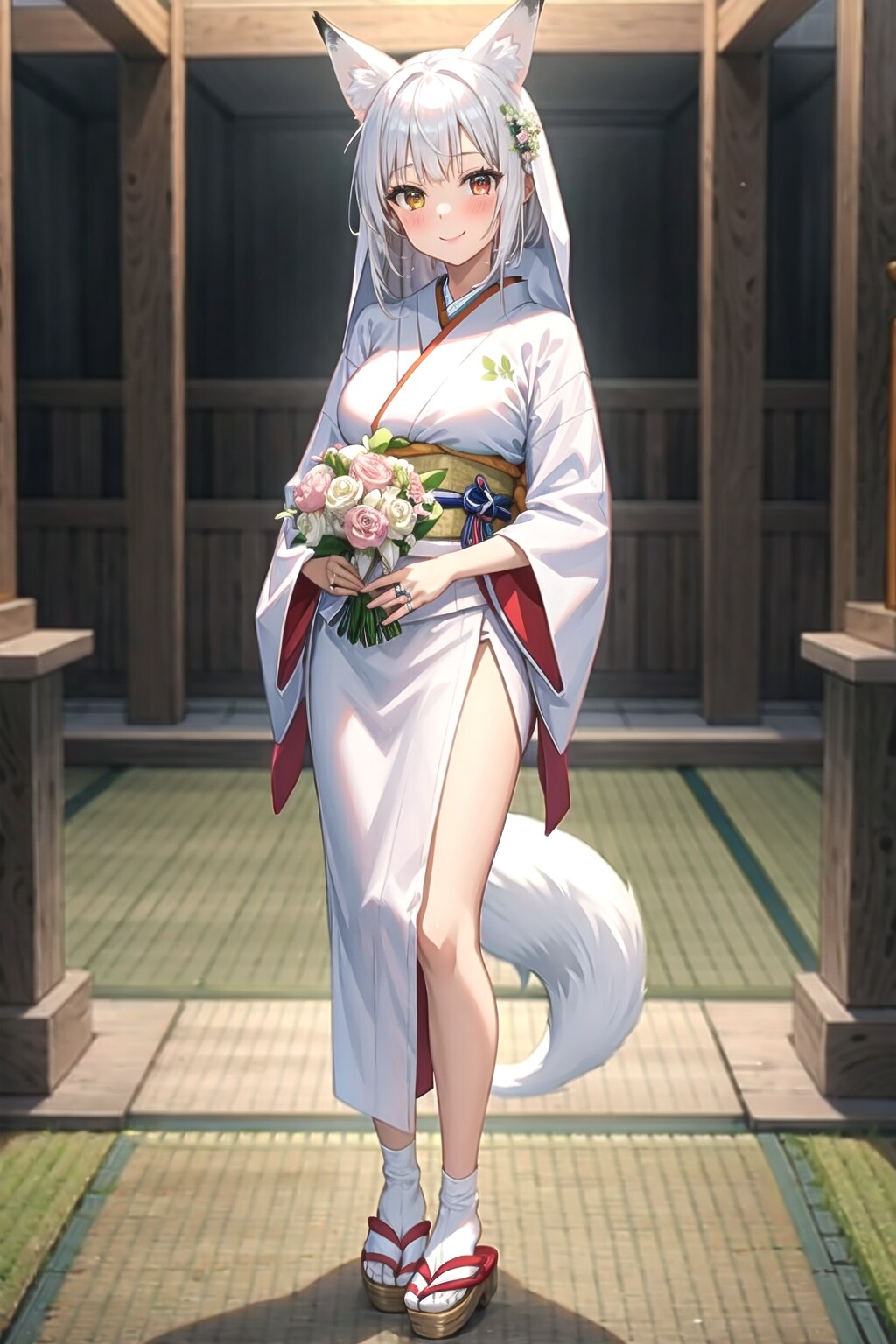 妖子さんの白無垢