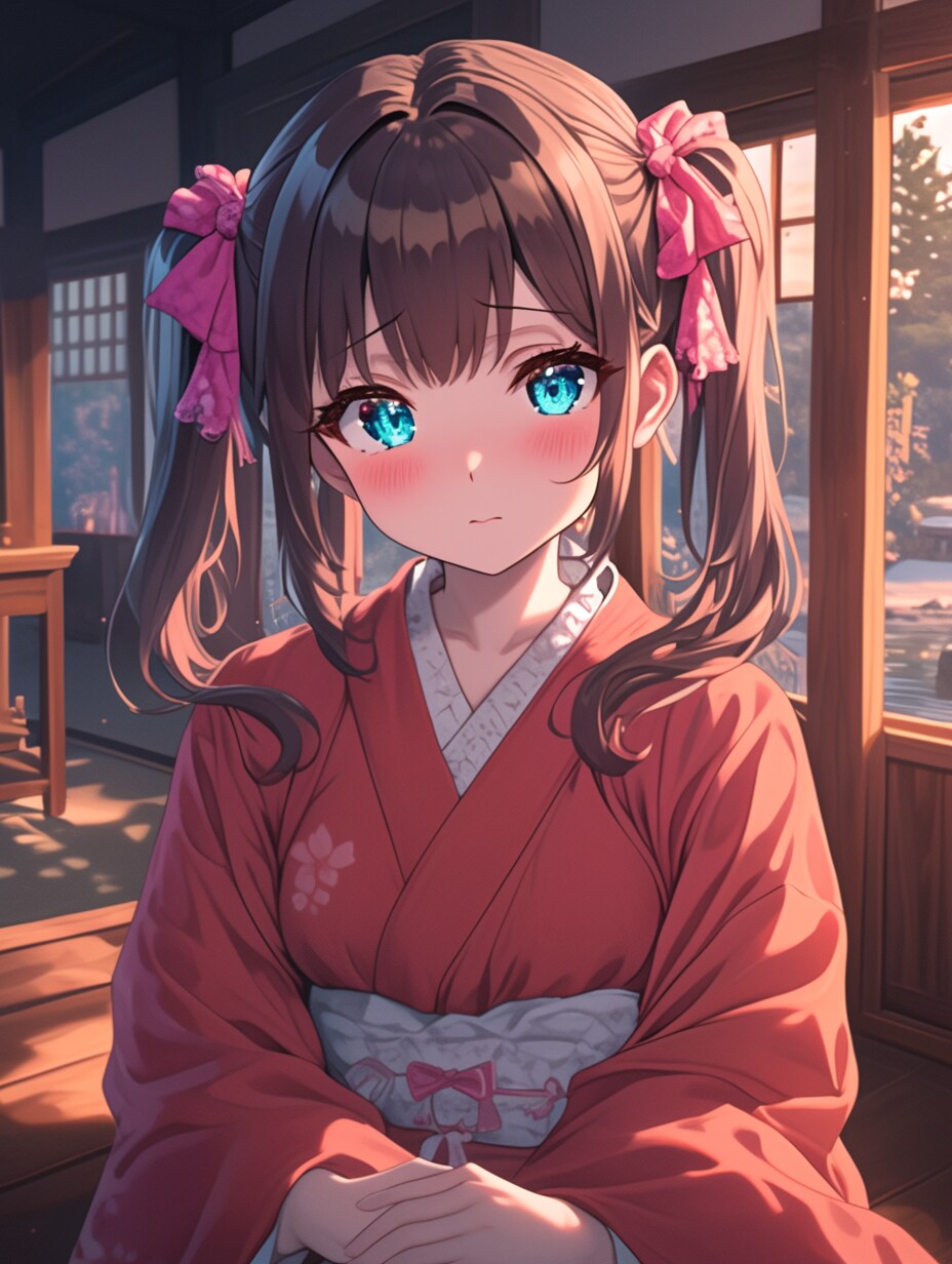 着物姿でお見合い
