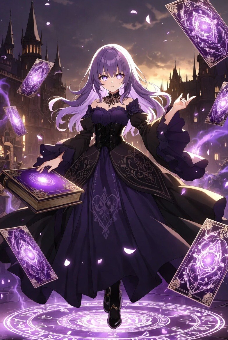 魔女とタロットカード