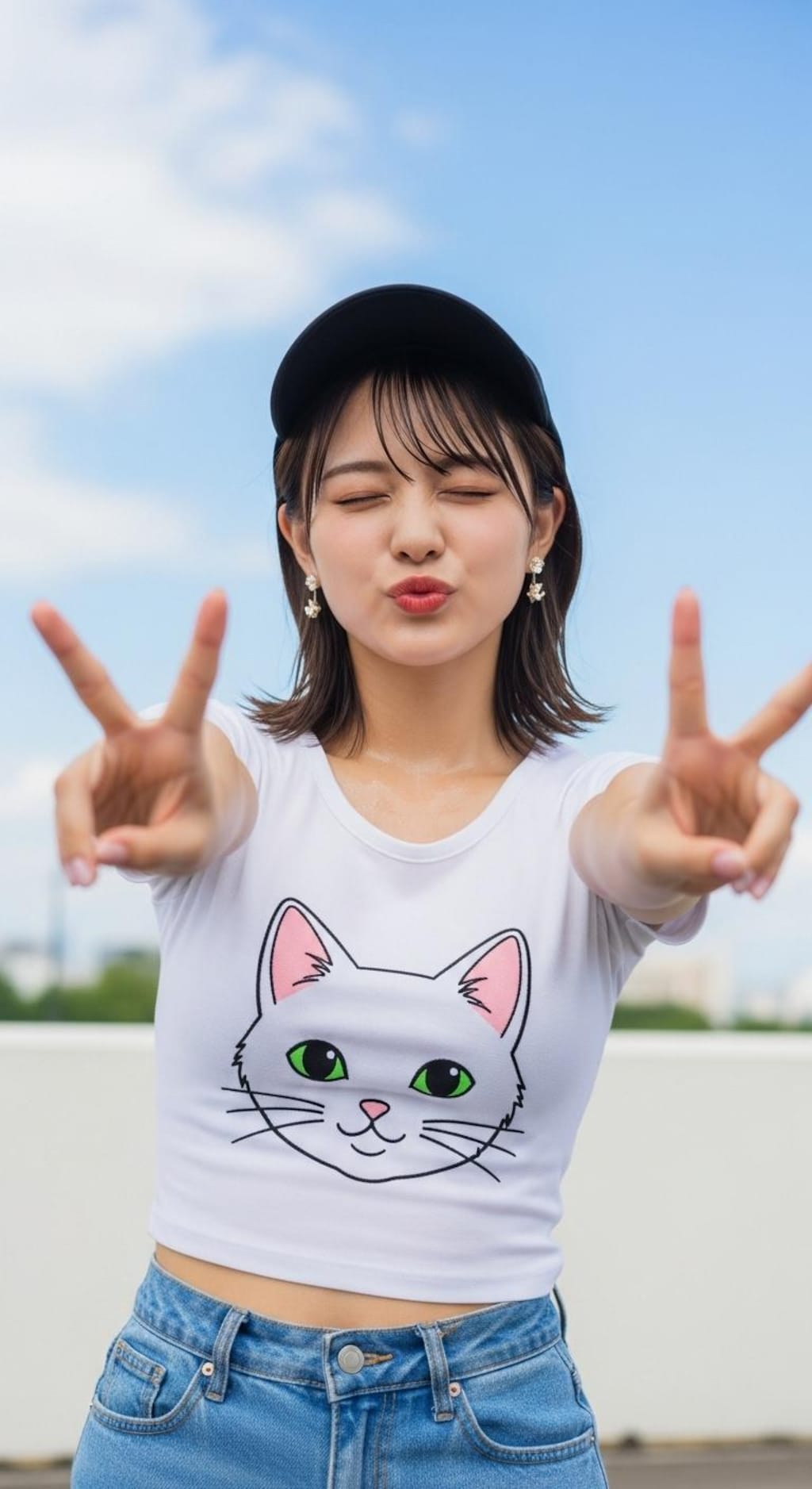 ダブルピース！