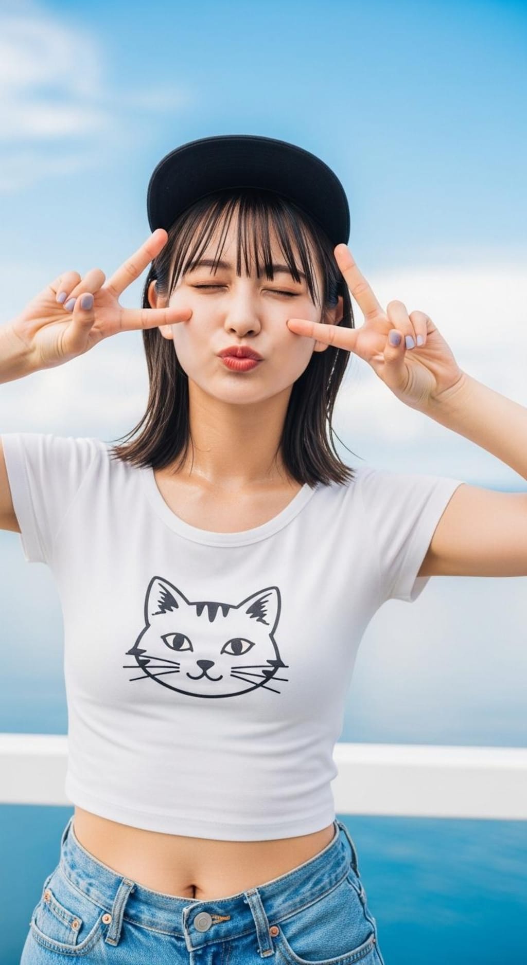 ダブルピース！