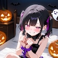 ☆ 縛られツインテハロウィン少女 ① 2枚目