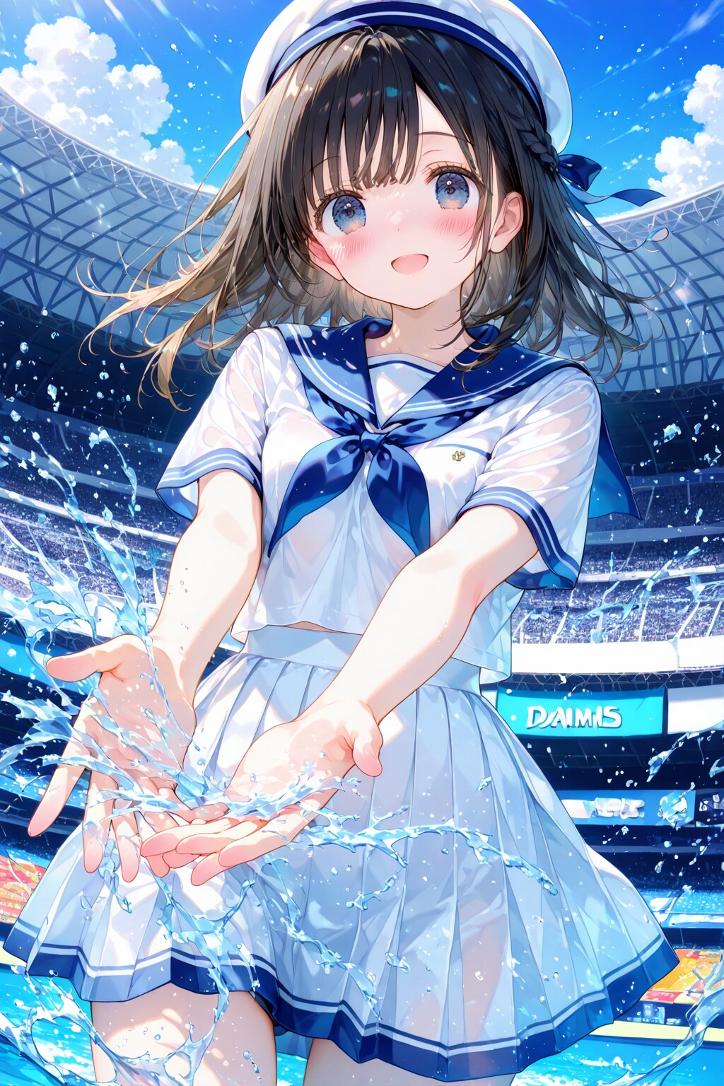 水しぶき