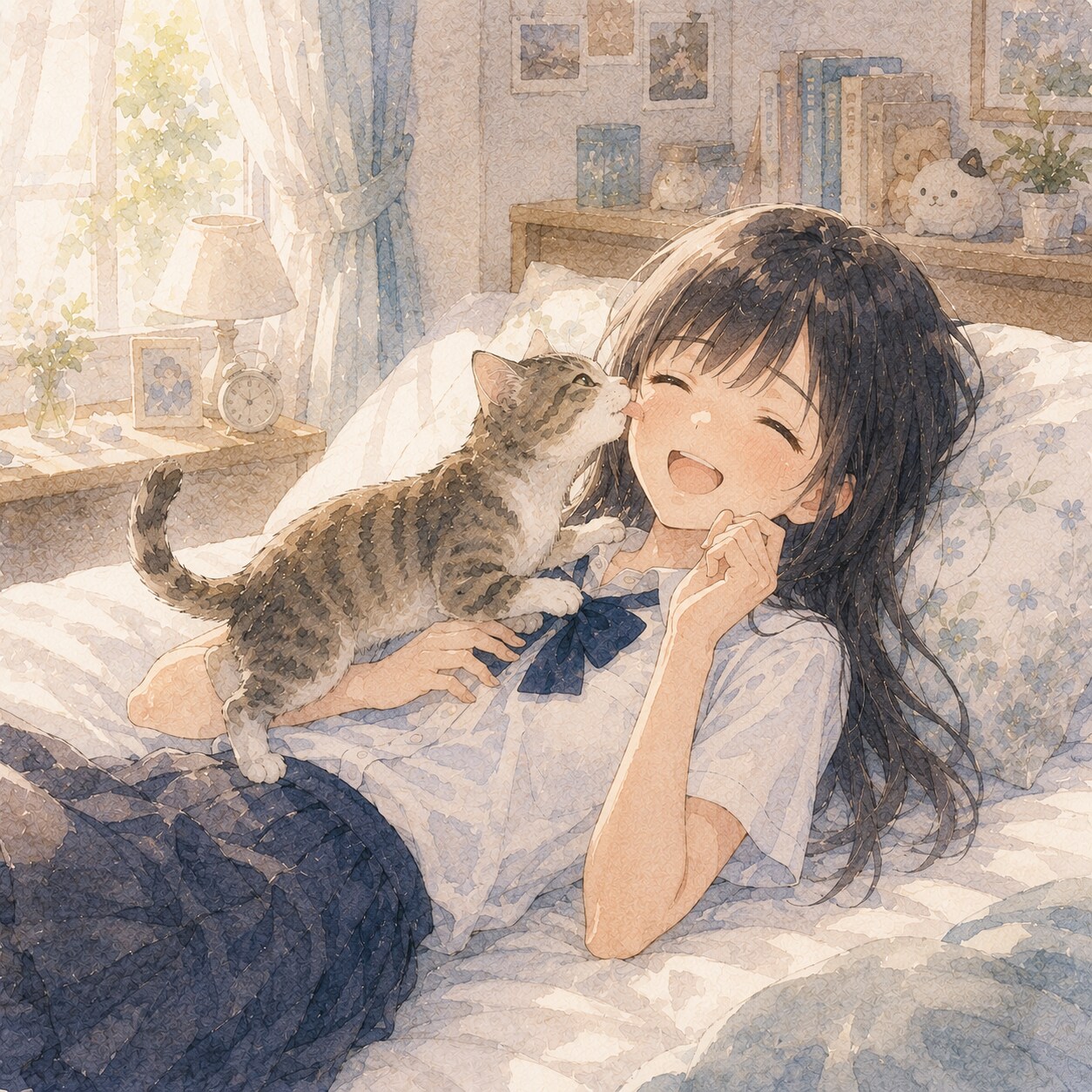ねこと少女