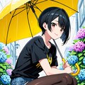 雨の日の女の子 2025　その１９ 3枚目