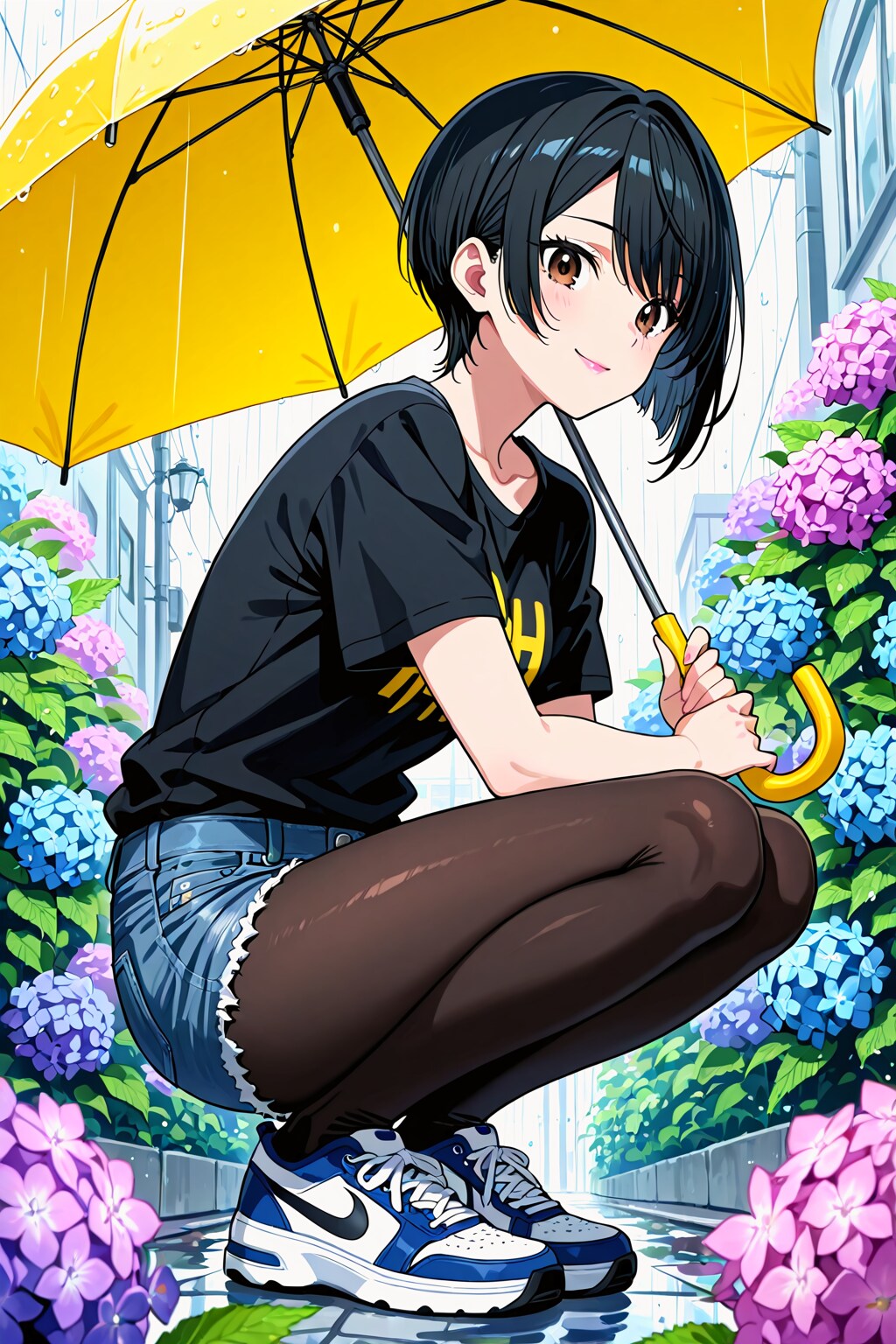 雨の日の女の子 2025　その１９