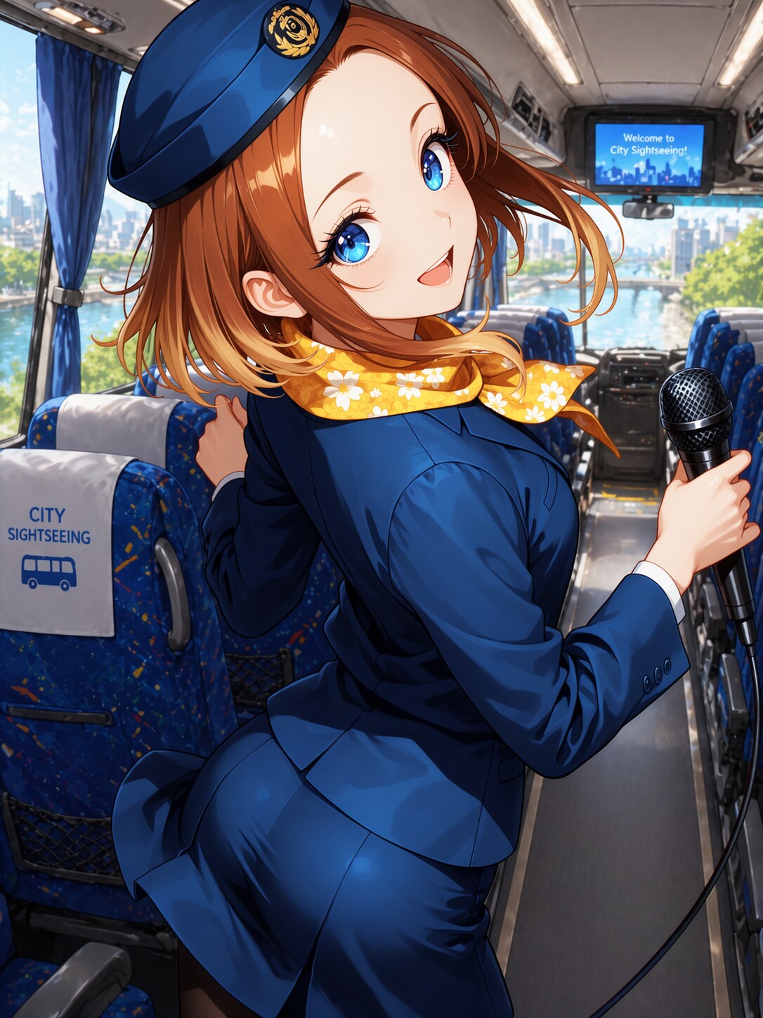 バスガイドなつみちゃん