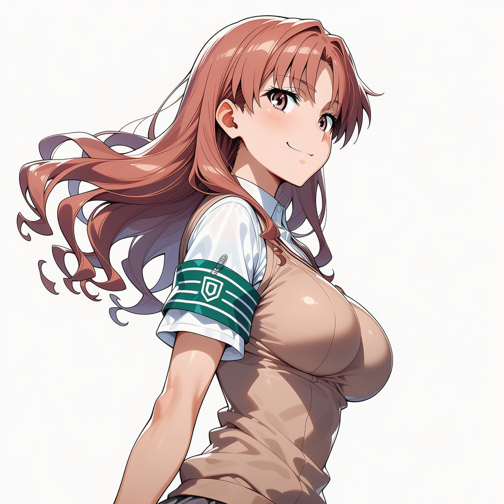 白井黒子さんの立ちポーズですの