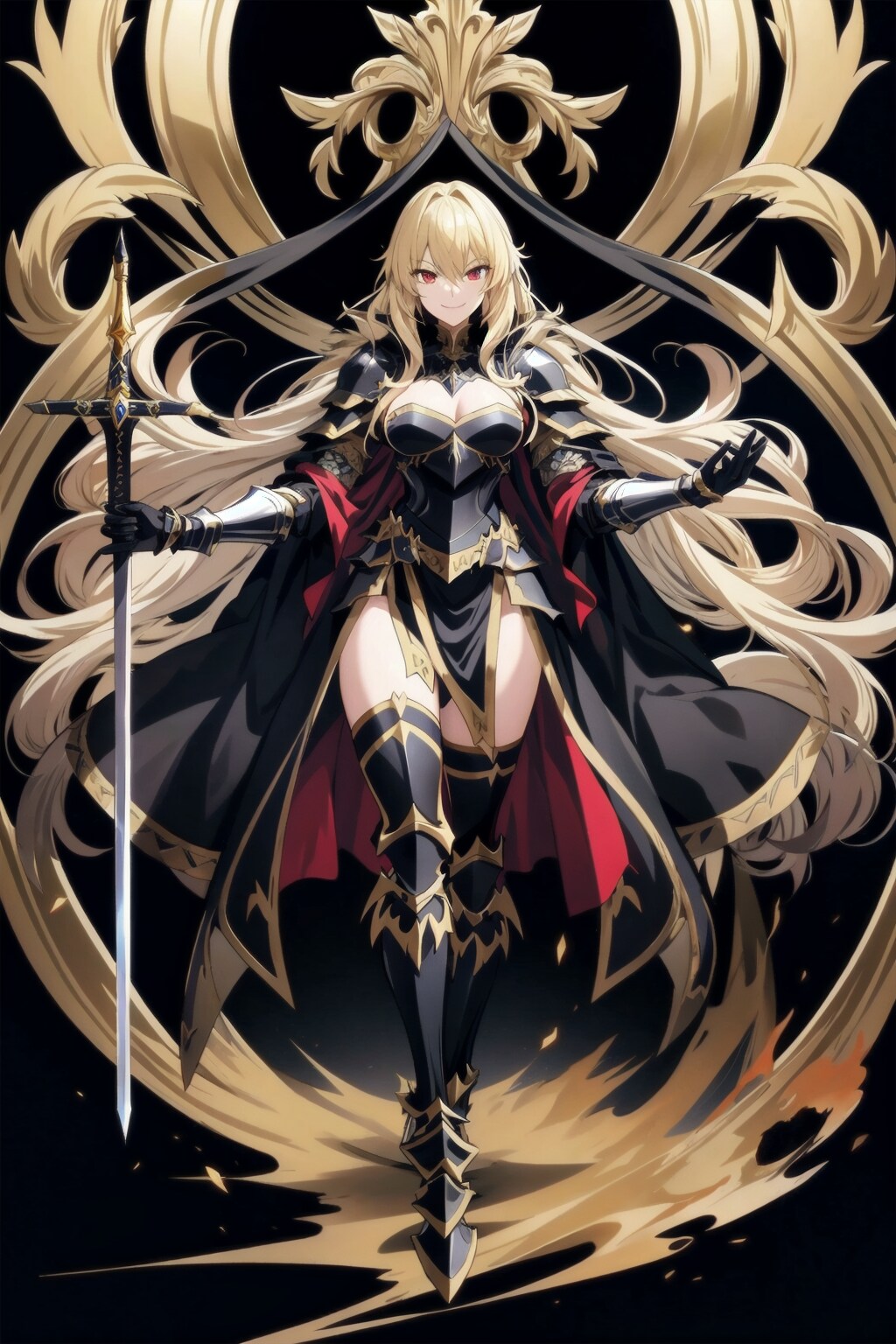 ブロンドの女騎士さん７