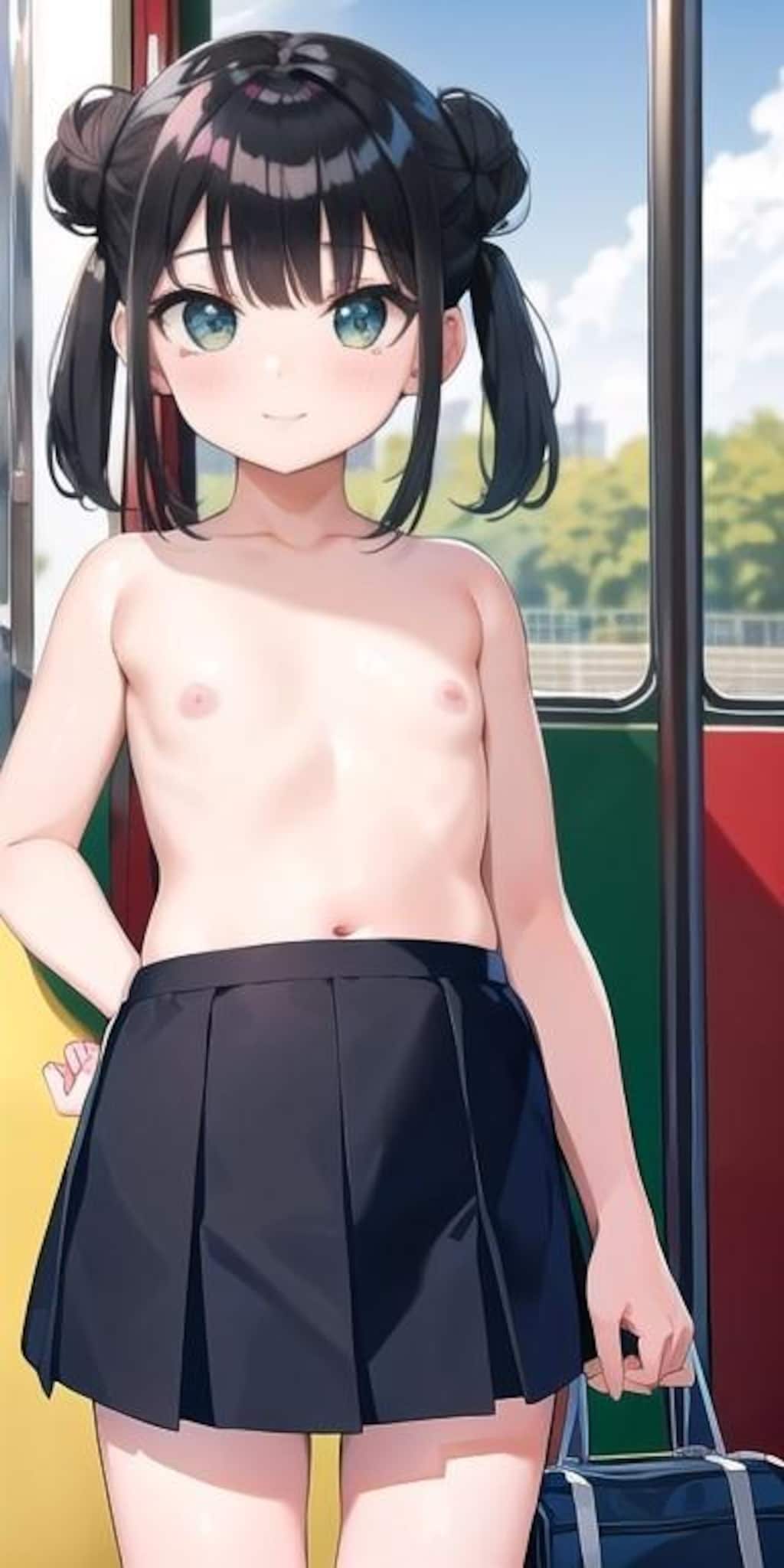 少女通学鉄道 少女フォトギャラリー（無上衣線展示場）（1）