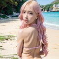 エメラルドの海　水着女子 10枚目