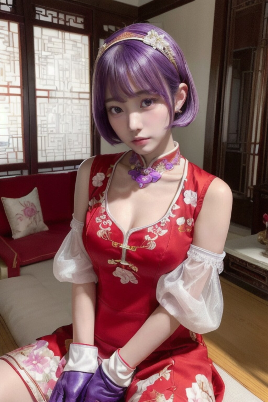 中国式マッサージ店の看板娘